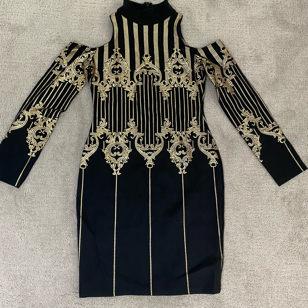 Black and gold